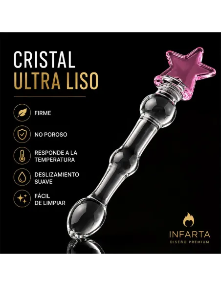 Glass dildo stellar touch | Infarta toys | Vidrio