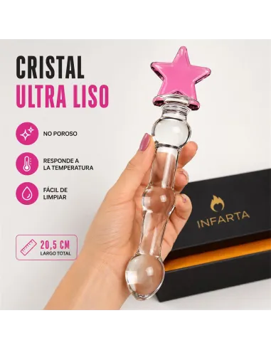 Glass dildo stellar touch | Infarta toys | Vidrio
