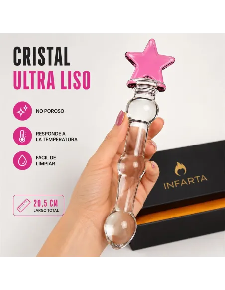 Glass dildo stellar touch | Infarta toys | Vidrio