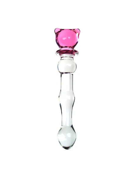Glass dildo glass teddy | Infarta toys | Vidrio