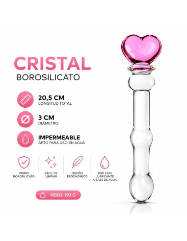 Glass dildo eternal cupid | Infarta toys | Vidrio