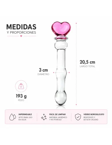 Glass dildo eternal cupid | Infarta toys | Vidrio
