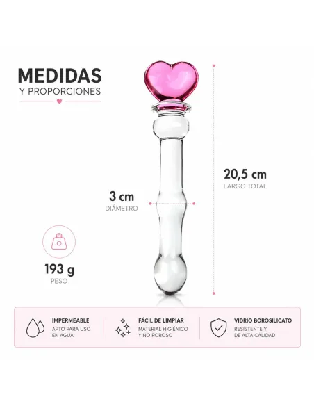 Glass dildo eternal cupid | Infarta toys | Vidrio