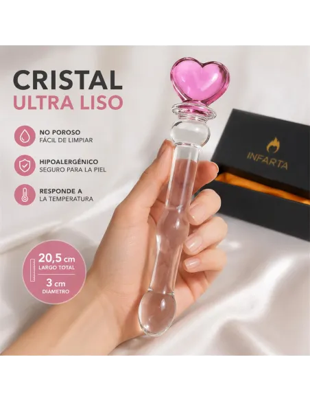 Glass dildo eternal cupid | Infarta toys | Vidrio