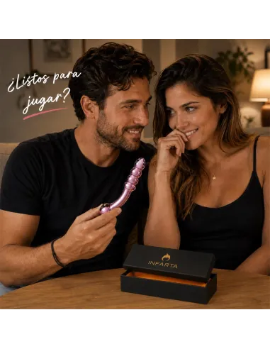 Glass dildo lust arc | Infarta toys | Vidrio
