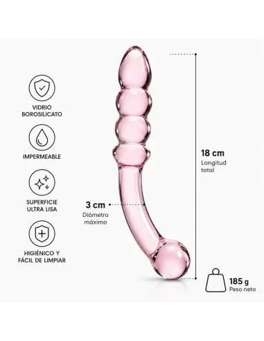 Glass dildo lust arc | Infarta toys | Vidrio