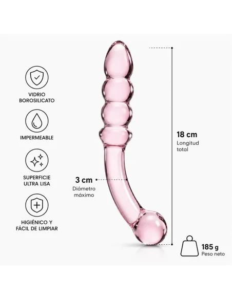 Glass dildo lust arc | Infarta toys | Vidrio