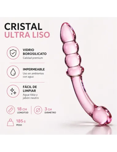 Glass dildo lust arc | Infarta toys | Vidrio