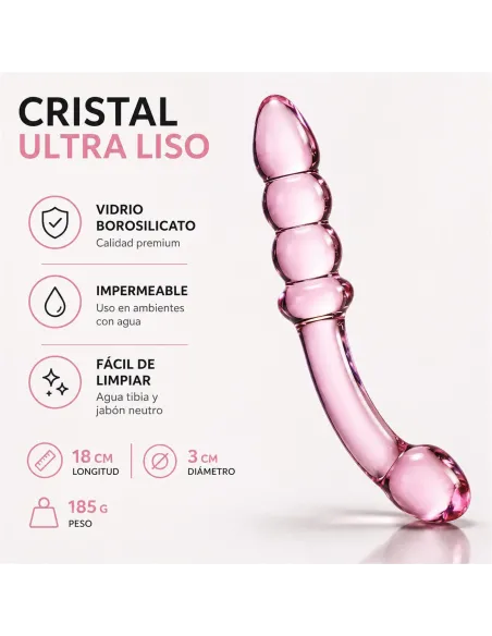 Glass dildo lust arc | Infarta toys | Vidrio