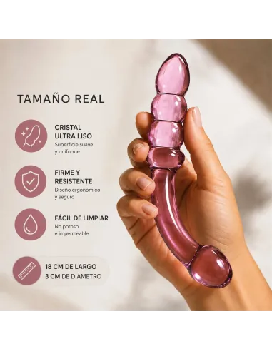 Glass dildo lust arc | Infarta toys | Vidrio