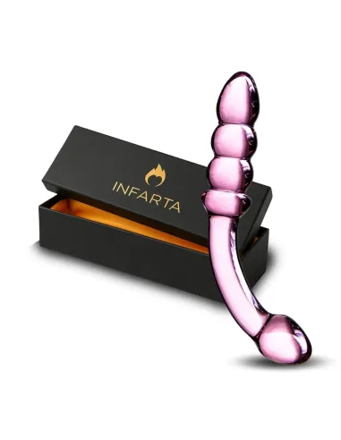 Glass dildo lust arc | Infarta toys | Vidrio