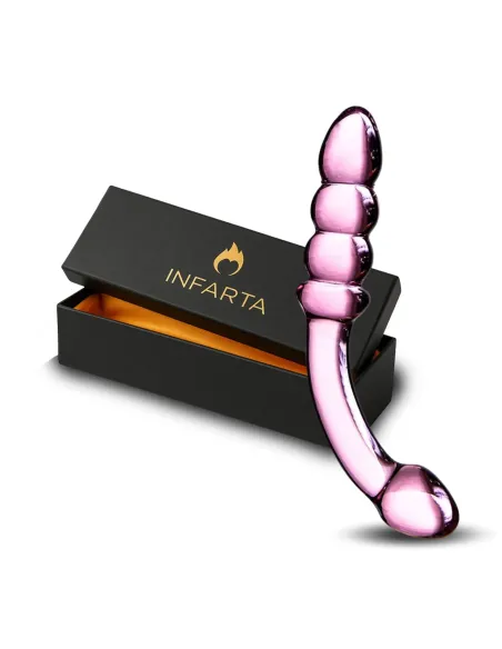 Glass dildo lust arc | Infarta toys | Vidrio