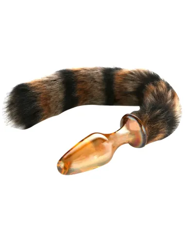 Glass anal tail golden fox | Infarta toys | Vidrio