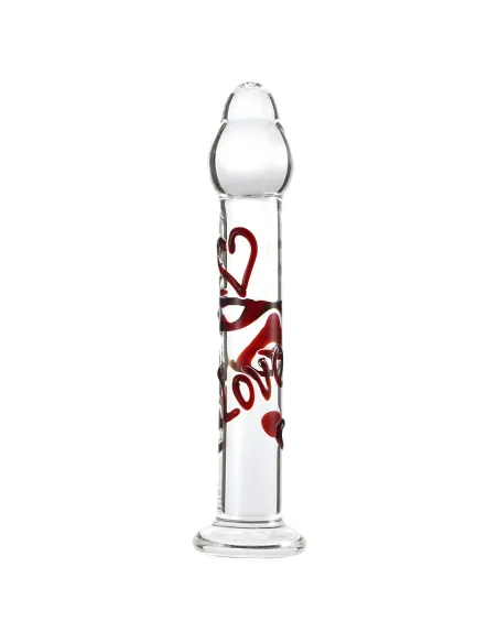 Glass dildo scarlet kiss | Infarta toys | Dildos macizos