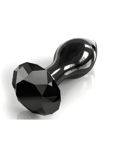 Glass anal plug dark obsidian | Infarta toys | Vidrio
