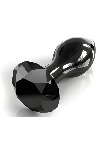 Glass anal plug dark obsidian | Infarta toys | Vidrio