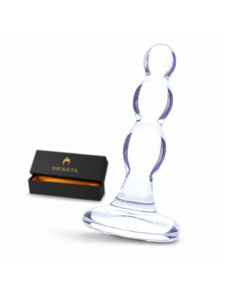 Glass anal plug glaselia | Infarta toys | Dildos