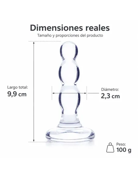 Glass anal plug glaselia | Infarta toys | Dildos