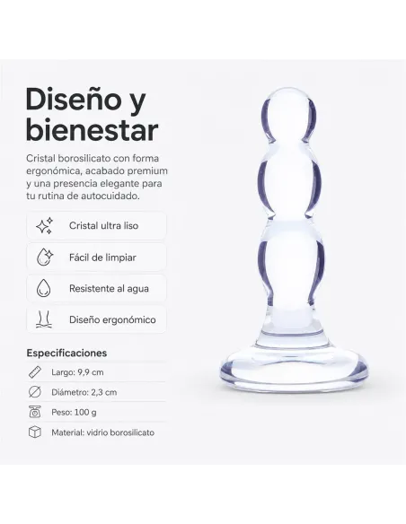 Glass anal plug glaselia | Infarta toys | Dildos