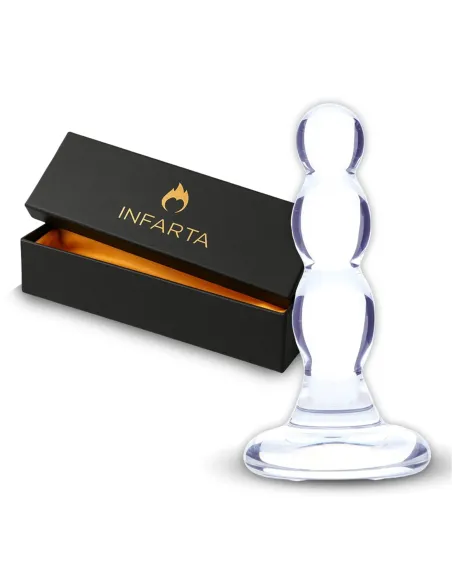 Glass anal plug glaselia | Infarta toys | Dildos