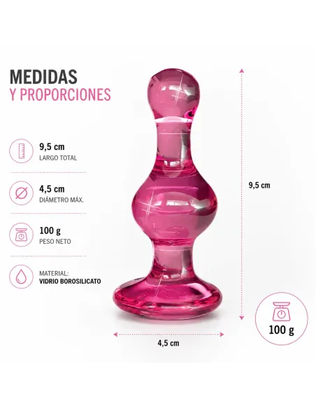 Glass anal dildo erosglas | Infarta toys | Vidrio