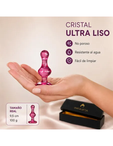 Glass anal dildo erosglas | Infarta toys | Vidrio