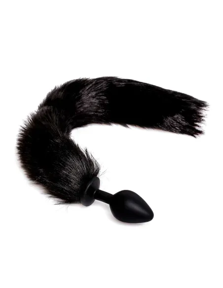 Plug anal silicona cola small color surtido | Infarta toys | Plugs