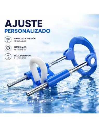 Extensor de pene standard realov talle l azul ajustable | Realov | Erectores y bombas de vacio