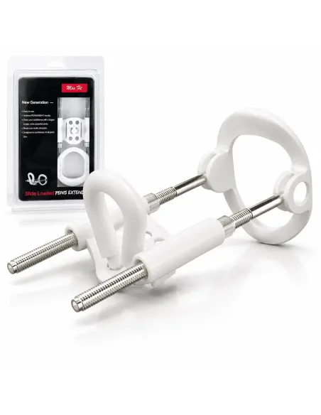 Extensor de pene standard realov talle m blanco ajustable | Realov | Fundas y extensiones
