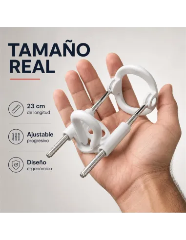Extensor de pene standard realov talle m blanco ajustable | Realov | Fundas y extensiones