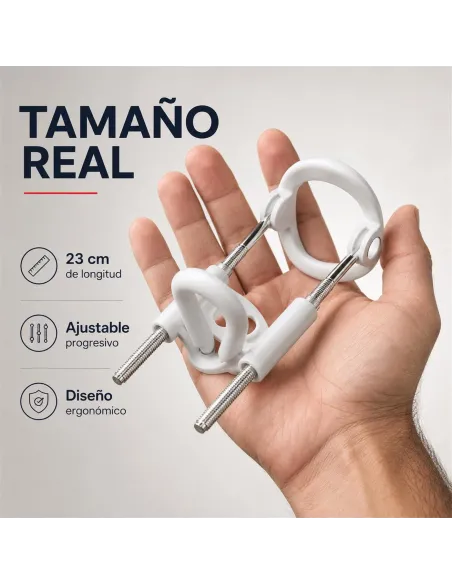 Extensor de pene standard realov talle m blanco ajustable | Realov | Fundas y extensiones