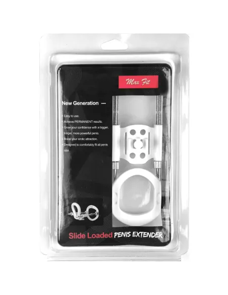 Extensor de pene standard realov talle m blanco ajustable | Realov | Fundas y extensiones