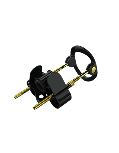 Extensor de pene hybrid realov talle m negro con correa de silicona | Realov | Fundas y extensiones