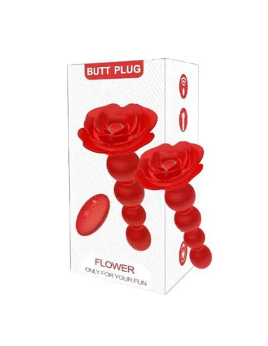 Plug anal vibrante y giratorio rosaline secwell con control remoto y app | Secwell | Vibradores