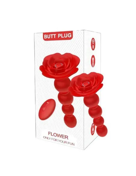 Plug anal vibrante y giratorio rosaline secwell con control remoto y app | Secwell | Vibradores