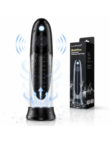 Bomba de vacío sumergible automática bathfun deepsea con display | Realov | Erectores y bombas de vacio