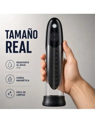 Bomba de vacío sumergible automática bathfun deepsea con display | Realov | Erectores y bombas de vacio
