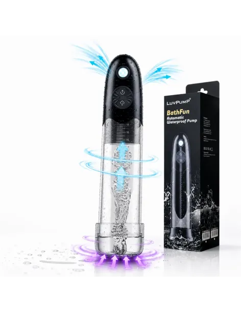 Bomba de vacío sumergible y masturbador bathfun deepsea | Realov | Erectores y bombas de vacio