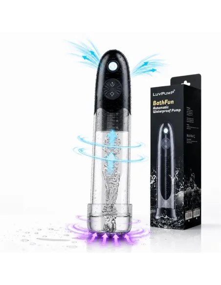 Bomba de vacío sumergible y masturbador bathfun deepsea | Realov | Erectores y bombas de vacio