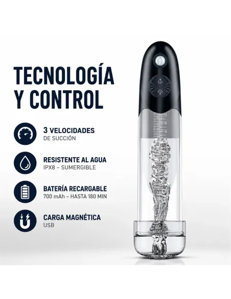 Bomba de vacío sumergible y masturbador bathfun deepsea | Realov | Erectores y bombas de vacio