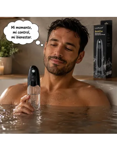 Bomba de vacío sumergible y masturbador bathfun deepsea | Realov | Erectores y bombas de vacio