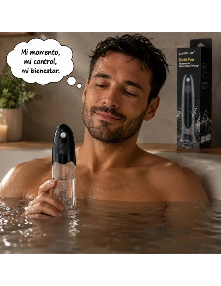 Bomba de vacío sumergible y masturbador bathfun deepsea | Realov | Erectores y bombas de vacio