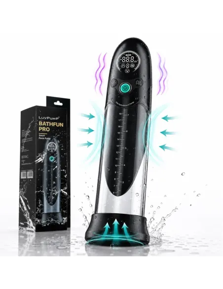 Bomba de vacío sumergible inteligente bathfun pro deepsea con manga maxfit | Realov | Erectores y bombas de vacio
