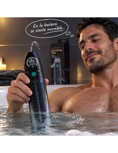 Bomba de vacío sumergible inteligente bathfun pro deepsea con manga maxfit | Realov | Erectores y bombas de vacio