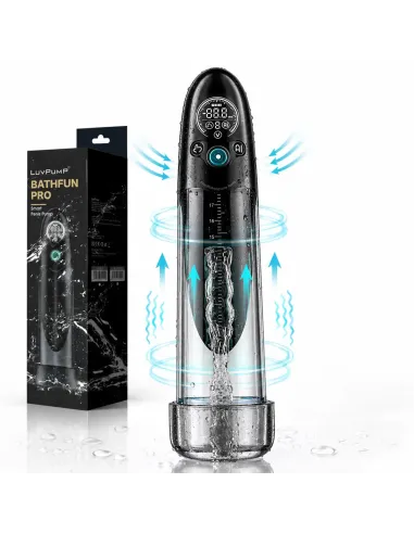 Bomba de vacío sumergible inteligente y masturbador bathfun pro deepsea | Realov | Erectores y bombas de vacio