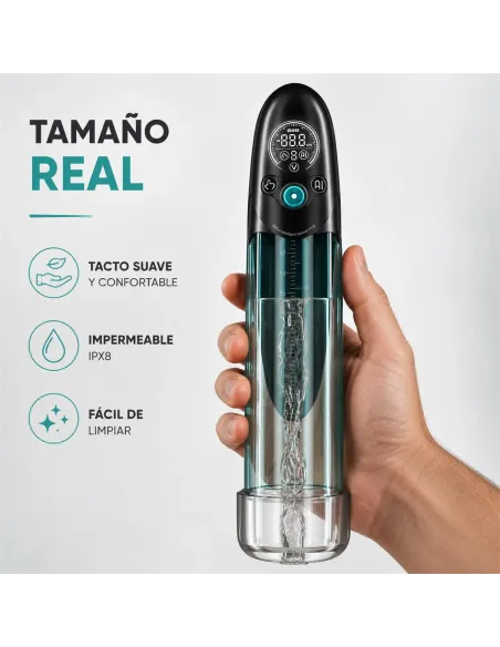 Bomba de vacío sumergible inteligente y masturbador bathfun pro deepsea | Realov | Erectores y bombas de vacio