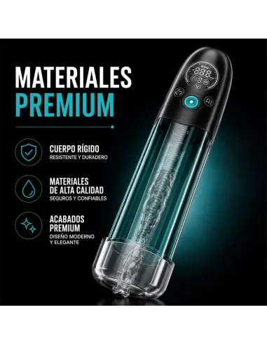 Bomba de vacío sumergible inteligente y masturbador bathfun pro deepsea | Realov | Erectores y bombas de vacio