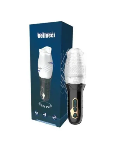 Masturbador masculino bellucci secwell con rotación 360° y 10 vibraciones | Secwell | Masturbadores