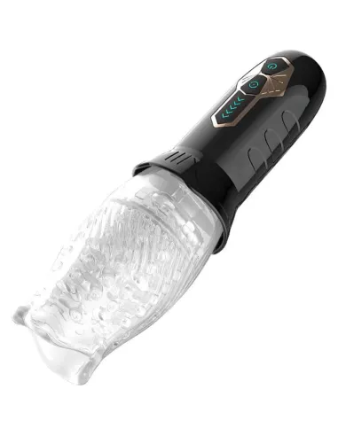 Masturbador masculino bellucci secwell con rotación 360° y 10 vibraciones | Secwell | Masturbadores