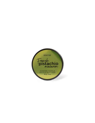 Massage candle french pistachio macaron - 30 gr | Sexitive | Velas para masajes